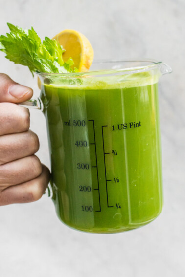 Green Juice Cucumber Fennel Juice in G